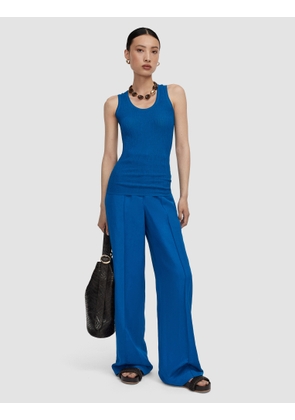 Bayt Crinkle Viscose Vest Top - M