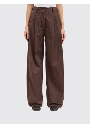 THELATEST Pants Woman color Brown
