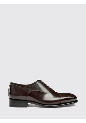 SANTONI Brogue Shoes Men color Dark