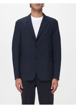 EMPORIO ARMANI Jacket Men color Blue