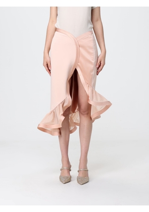 ELISABETTA FRANCHI Skirt Woman color Nude