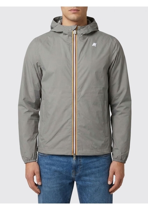 K-WAY Jacket Men color Grey