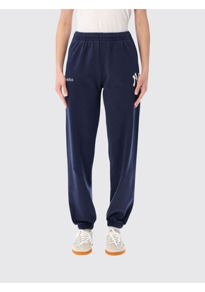 SPORTY & RICH Pants Woman color Blue