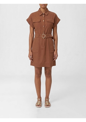 LIU JO Dress Woman color Brown
