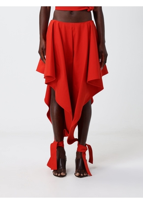 ALAÏA Pants Woman color Orange