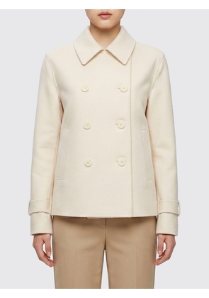 HARRIS WHARF LONDON Coat Woman color Cream