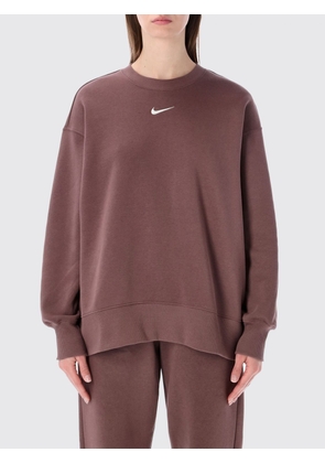 NIKE Sweatshirt Woman color Burgundy