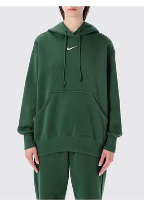 NIKE Sweatshirt Woman color Green