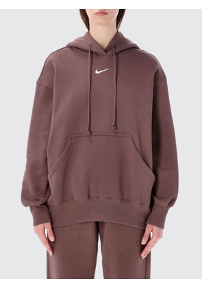 NIKE Sweatshirt Woman color Burgundy