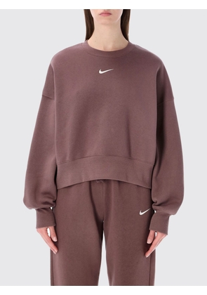 NIKE Sweatshirt Woman color Burgundy