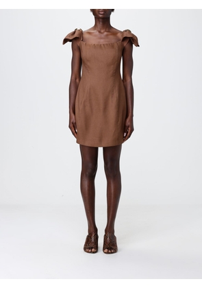 ELISABETTA FRANCHI Dress Woman color Brown