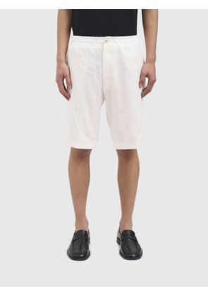 PAOLO PECORA Shorts Men color White