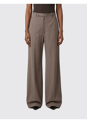 RICK OWENS Pants Woman color Grey