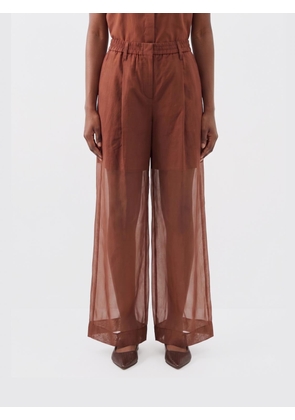 BRUNELLO CUCINELLI Pants Woman color Red