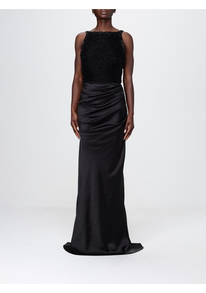 ELISABETTA FRANCHI Dress Woman color Black