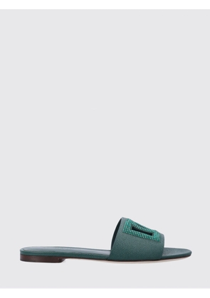 DOLCE & GABBANA Heeled Sandal Woman color Green