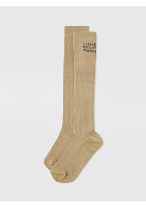 MM6 MAISON MARGIELA Socks Woman color Sand