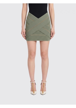 BALMAIN Skirt Woman color Green