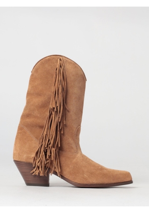 VIC MATIÉ Boots Woman color Leather