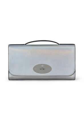 Mulberry Women's Leather Lily Clutch Silver