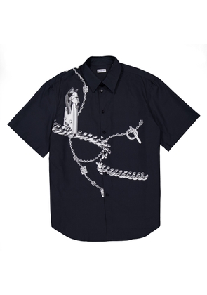 Burberry Knight Hardware Cotton Shirt
