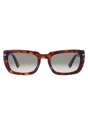 Persol Grey Gradient Rectangular Unisex Sunglasses PO3367S 24/71 54