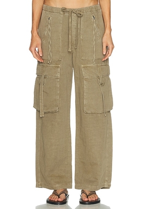 Citizens of Humanity Andira Pull On Pant in Bezal - Green. Size XL (also in L, M, S, XS).