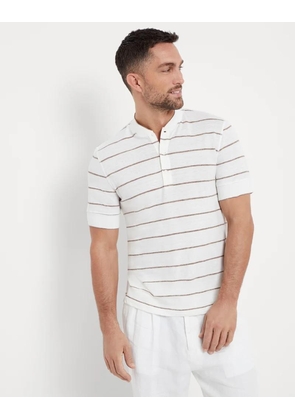 Brunello Cucinelli Brown Linen T-Shirt - M