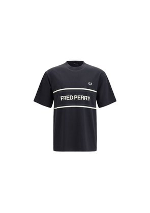 Fred Perry Gray Cotton Sportswear - M
