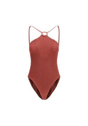 Hunza G Multicolor Polyamide One-Piece Swimsuit - One Size