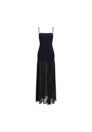 Hunza G Black Polyamide Casual Dress - One Size
