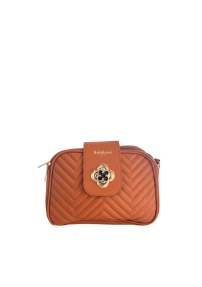 Baldinini Trend Brown PU Women Crossbody Bag