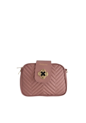 Baldinini Trend Pink PU Women Crossbody Bag