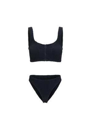 Hunza G Black Polyamide Bikini - One Size