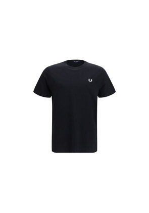 Fred Perry Black Cotton Sportswear - S