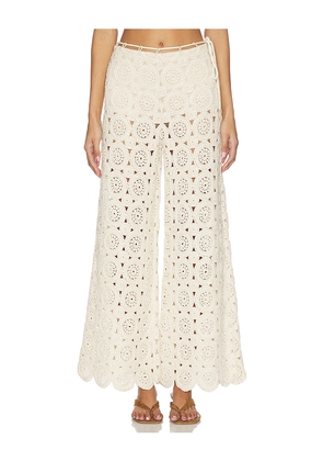 AZULU Vera Pant in Neutral. Size L. Also in M, S, XL, XS, XXS.