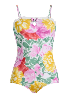 Chloé Lace-Trimmed Bodysuit - Moda Operandi