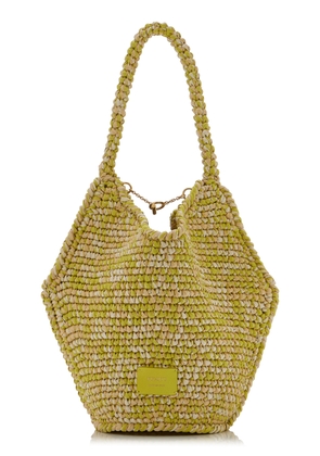 Khaite Lotus Mini Raffia Tote Bag - Moda Operandi