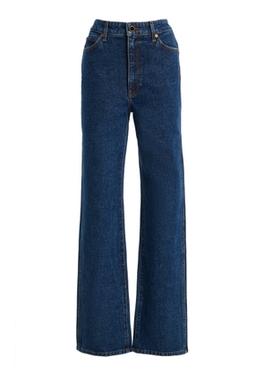 Khaite Danielle Stretch High-Rise Stovepipe Jeans - Moda Operandi