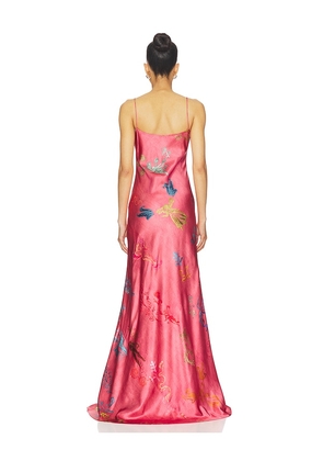 Alejandra Alonso Rojas Bias Slip Gown in Blush. Size 2. Also in 0, 6.