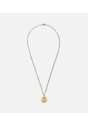FoundRae Strength 18kt gold pendant necklace with diamond
