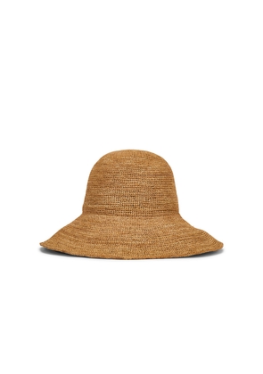 Casa Clara Lagoon Bucket Hat in Beige. Size M/L. Also in S/M.