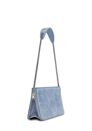 Alexander Wang Siren Pochette Shoulder Bag in Blue.