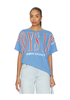 Boys Lie Ready To Ride Bf Tee in Blue. Size L/XL. Also in S/M.