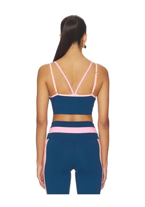 BEACH RIOT Winston Top in Navy,Pink. Size L. Also in XS, S, M, XL.
