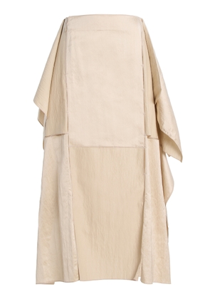 Niccolò Pasqualetti Pannello Ruffled Midi Skirt - Moda Operandi