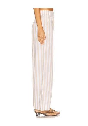SIMKHAI Arden Pull On Pant in Beige. Size M. Also in L.