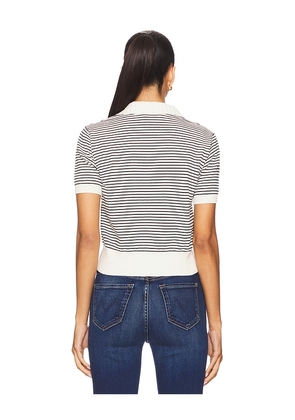FRAME The Graduate Polo in White. Size XL. Also in XS.
