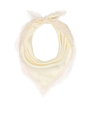 FAITHFULL THE BRAND Cydney Head Scarf in Yellow.