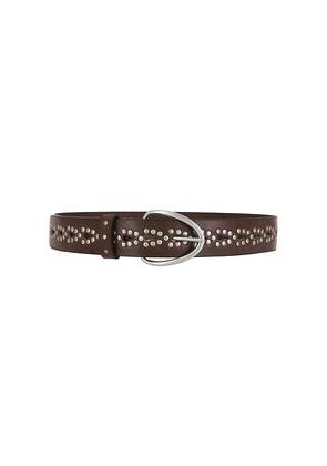 Free People Wtf Preston Stud Belt in Cognac. Size M/L. Also in S/M, XS/S.